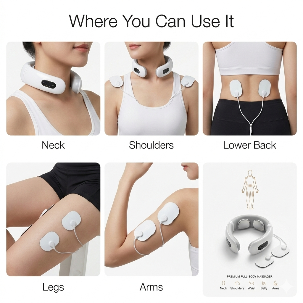 ReliefEssentials EMS Neck Massager